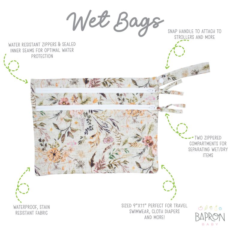 BAPRON BABY BOLSA IMPERMEABLE DELILAH FLORAL