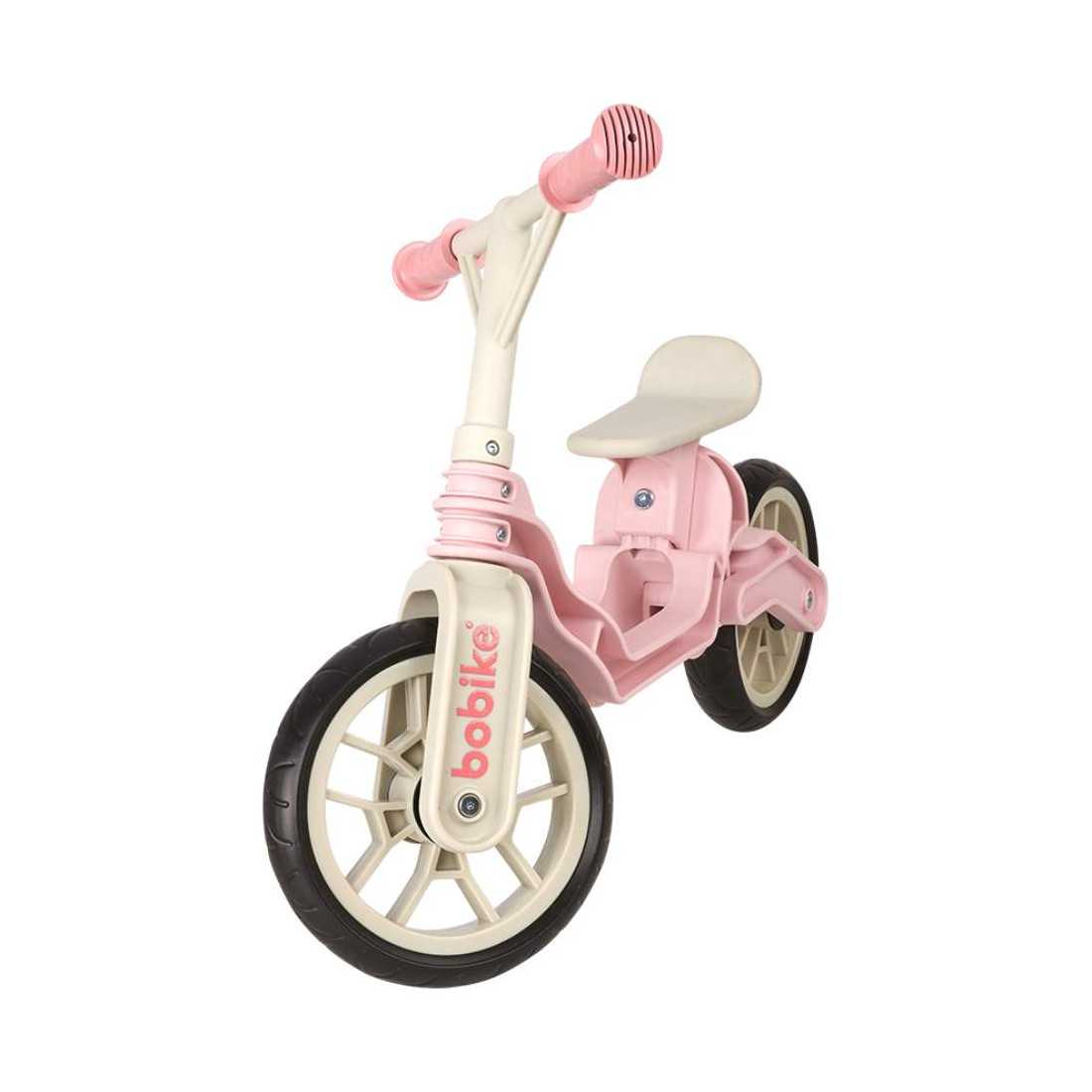 BOBIKE BICICLETA INFANTIL DE EQUILIBRIO CREMA/ROSA