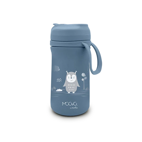 NUVITA BOTELLA TÉRMICA KIDDIEKIT 350 ML POWDER BLUE