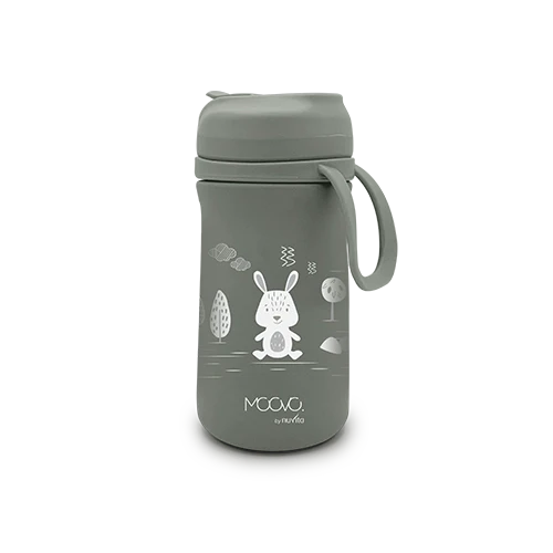 NUVITA BOTELLA TÉRMICA KIDDIEKIT 350 ML SAGE GREEN