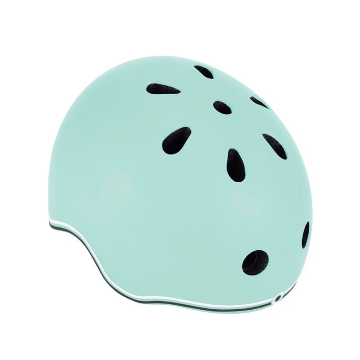 GLOBBER CASCO PARA PATINETE GO UP VERDE PASTEL PARA NIÑOS PEQUEÑOS (XXS - XS; 45-51 CM)