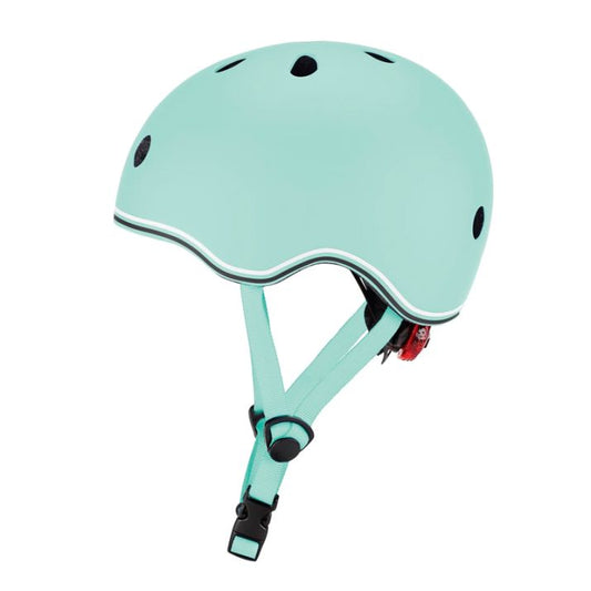 GLOBBER CASCO PARA PATINETE GO UP VERDE PASTEL PARA NIÑOS PEQUEÑOS (XXS - XS; 45-51 CM)