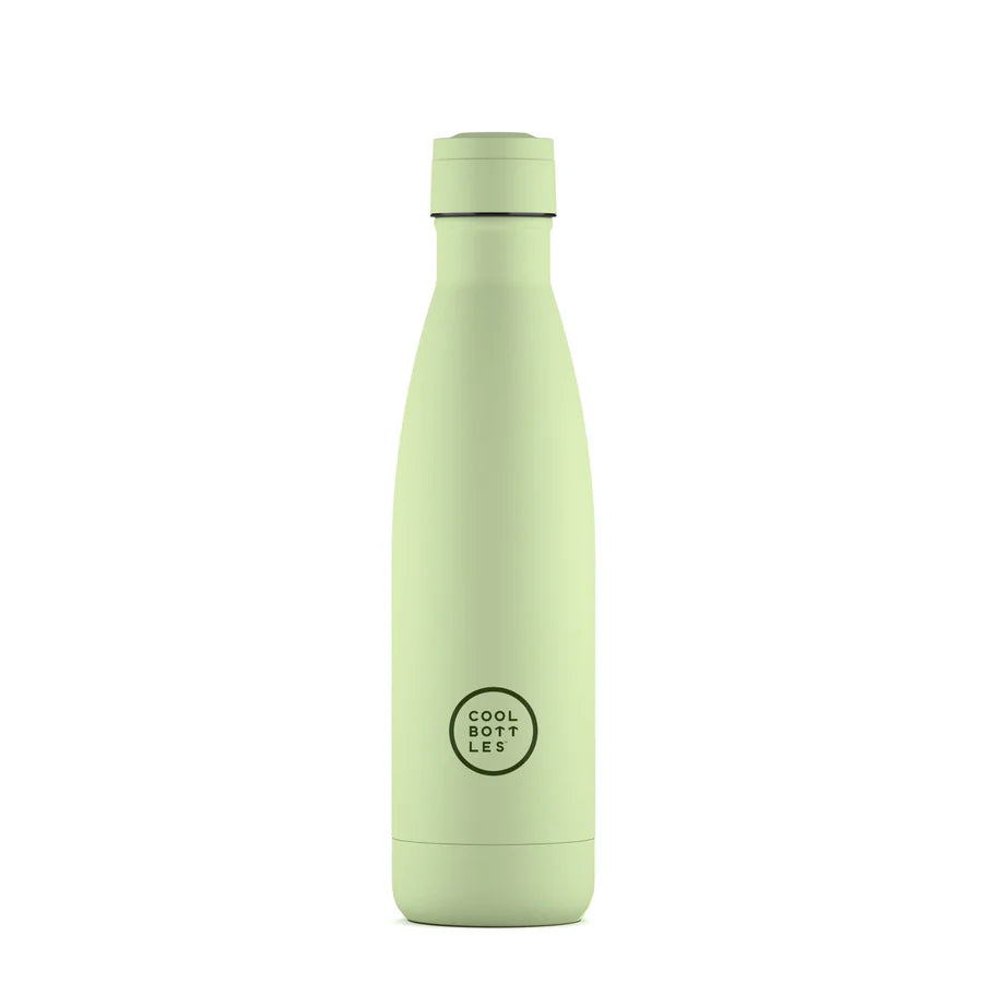 COOL BOTTLES BOTELLA DE ACERO INOXIDABLE 500 ML PASTEL GREEN