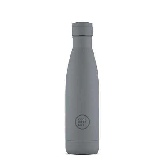 COOL BOTTLES BOTELLA DE ACERO INOXIDABLE 500 ML PASTEL GREY