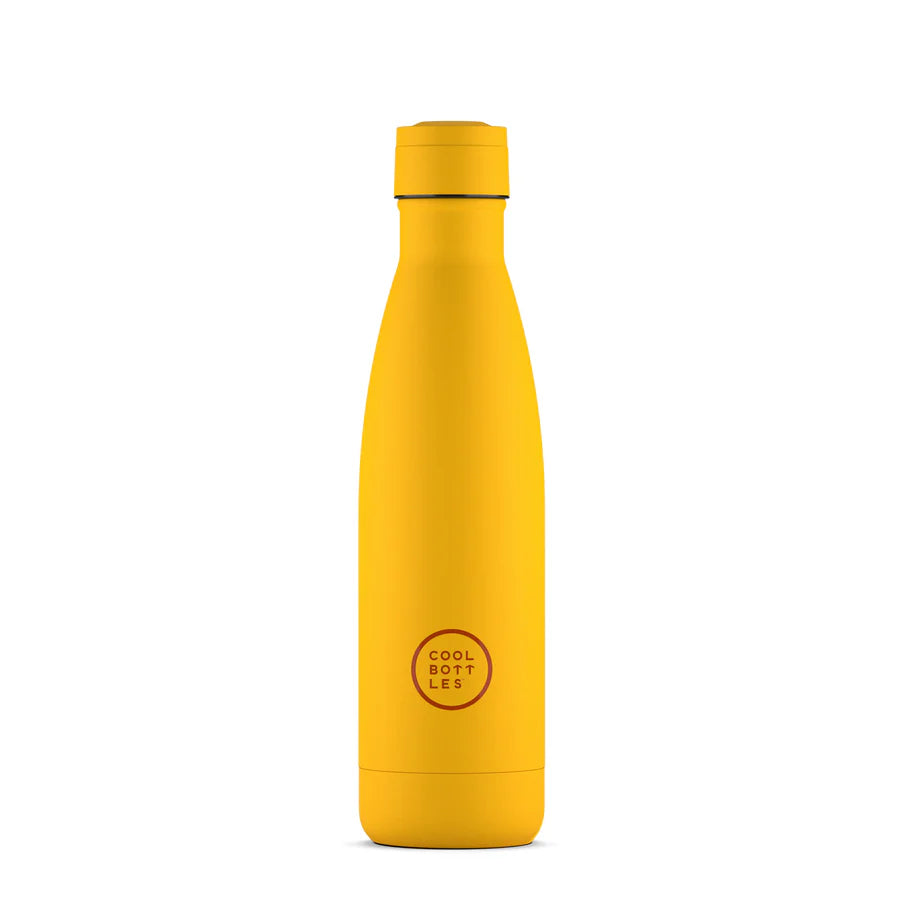 COOL BOTTLES BOTELLA DE ACERO INOXIDABLE 500 ML VIVID YELLOW