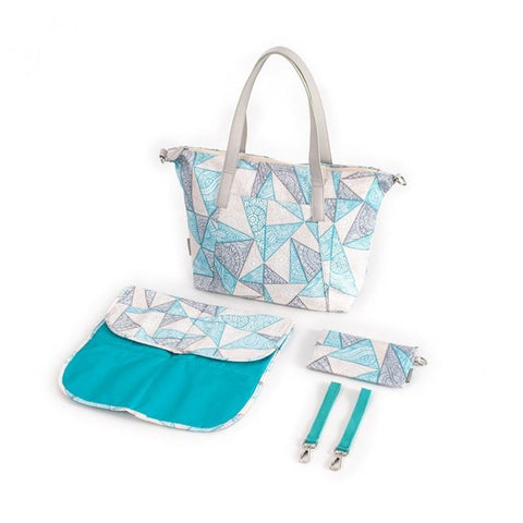 CANPOL BABIES BOLSO PAÑALES PARA CARRITO- BEIGE/TURQUESA