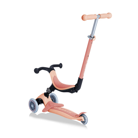 GLOBBER PATINETE GO UP PLEGABLE PLUS ECOLÓGICO DURAZNO