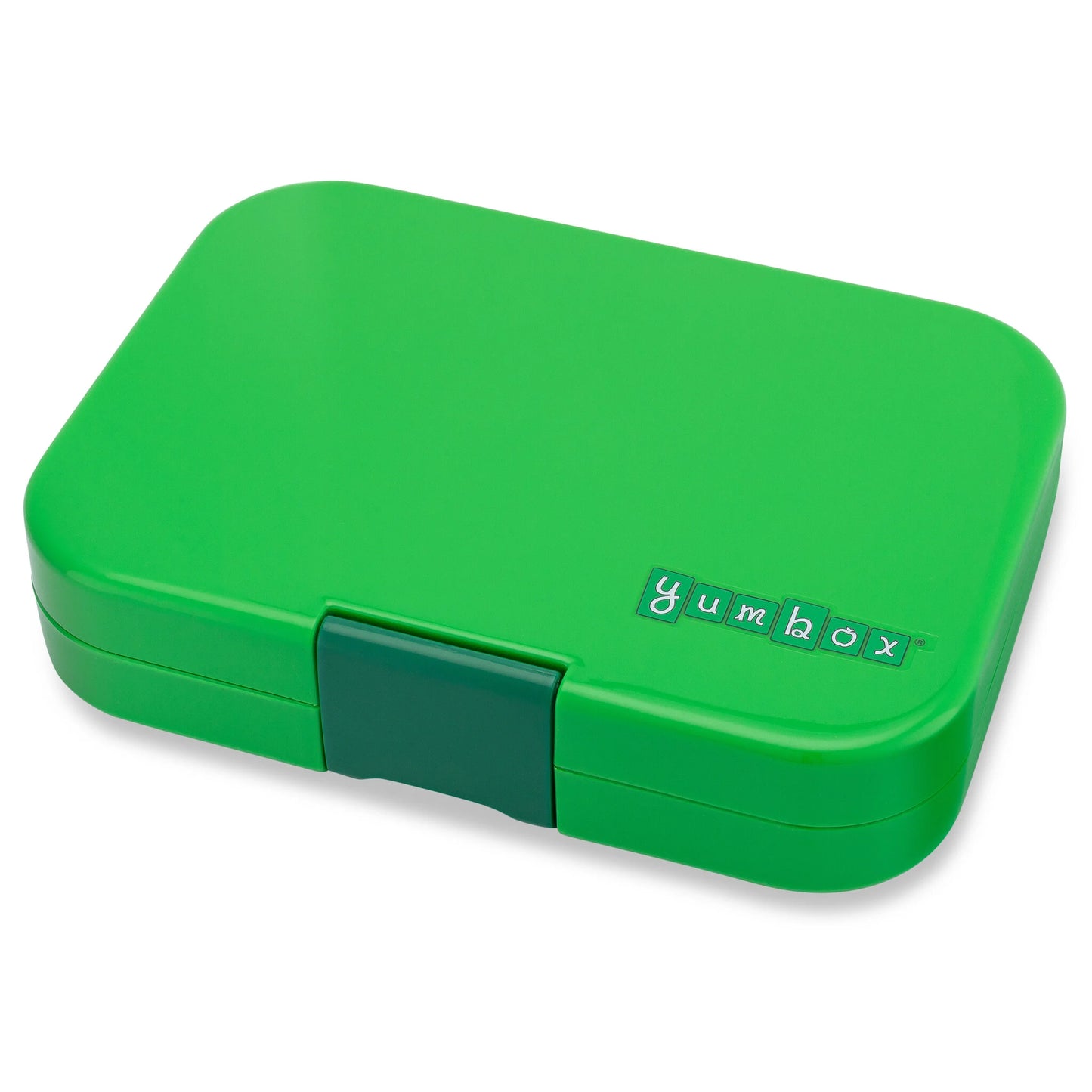 YUMBOX BENTO PANINO 4 COMPARTIMENTOS JURASSIC GREEN / DINO TRAY