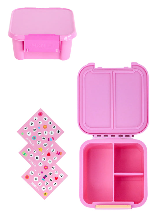 MONTII BENTO 2 SNACKBOX Floss / Friends Forever