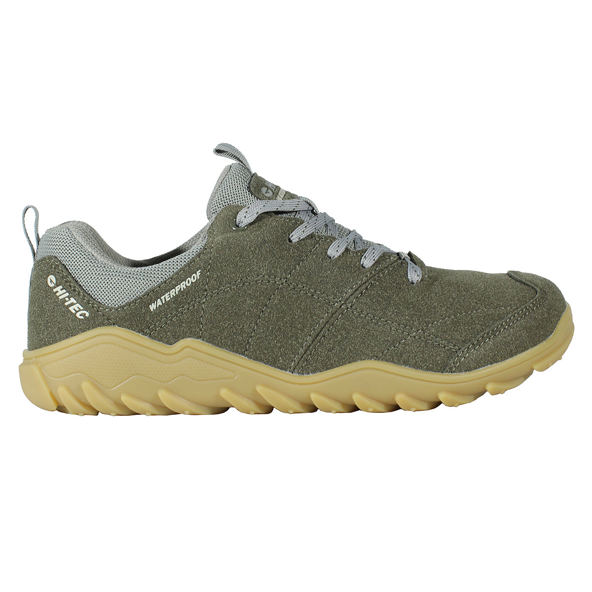 HI-TEC ADULTO LOMA LOW WATER PROOF OLIVE/SILVER/BIRCH