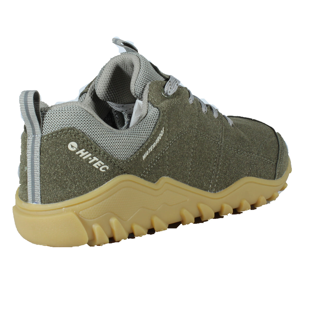 HI-TEC ADULTO LOMA LOW WATER PROOF OLIVE/SILVER/BIRCH