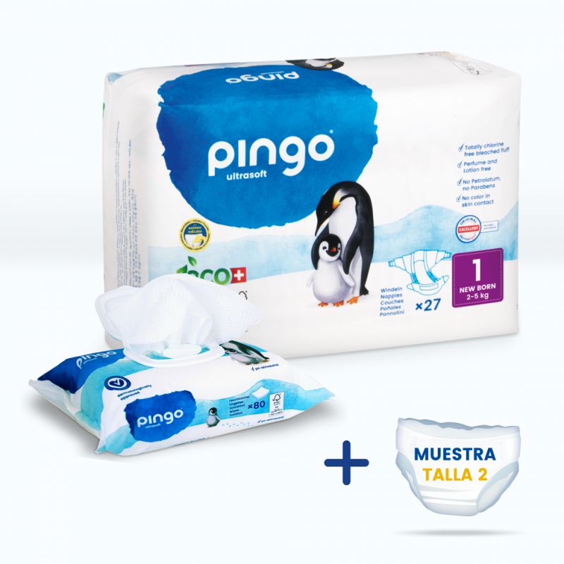 PINGO PACK DESCUBRIMIENTO TALLA 1