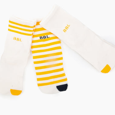 BABY LOBITOS PACK 3 CALCETINES ABEJAS