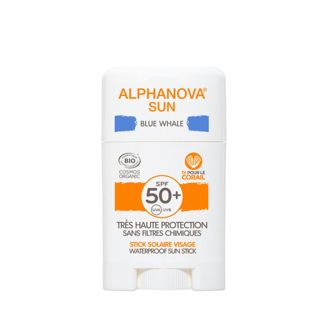 ALPHANOVA STICK PROTECTOR SOLAR AZUL SPF 50+