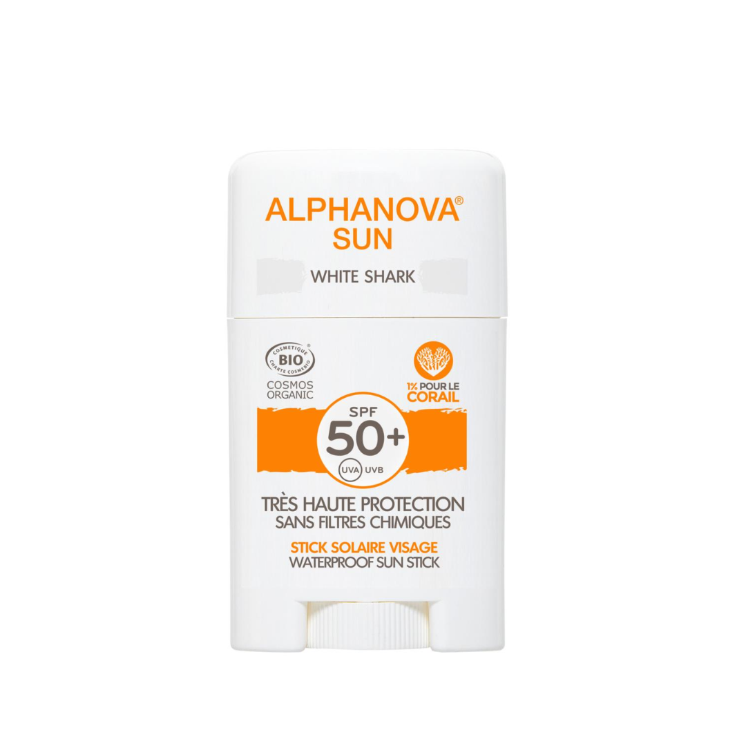 ALPHANOVA STICK PROTECTOR SOLAR BLANCO SPF 50+