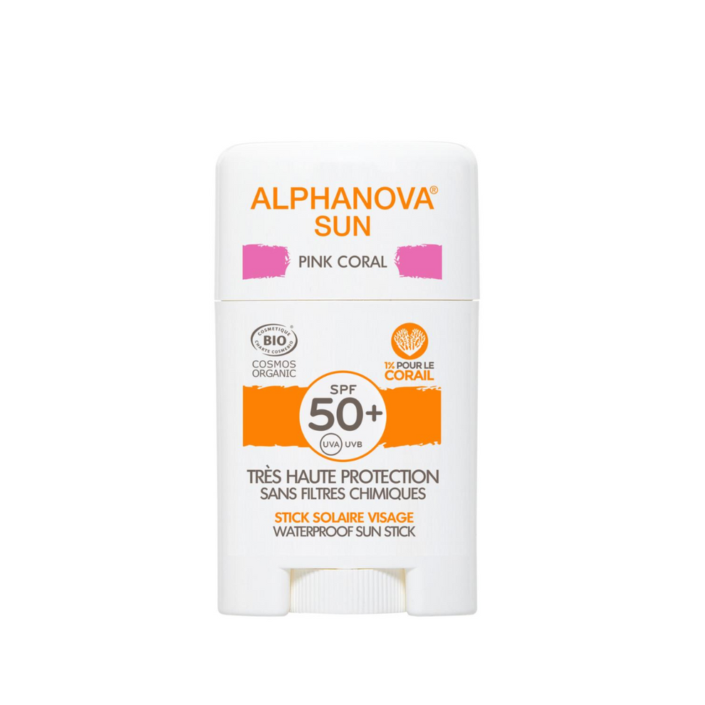 ALPHANOVA STICK PROTECTOR SOLAR ROSA SPF 50+ – ConTodaSeguridad