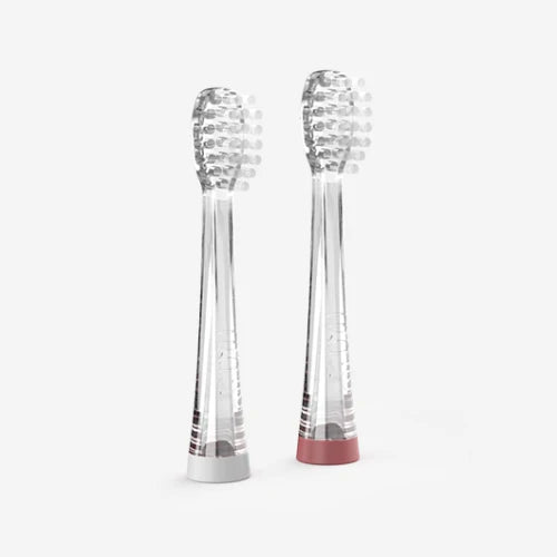 NUVITA SONIC CLEAN&CARE JUEGO DE 2 CABEZALES DE RECAMBIO TAMAÑO MEDIANO PARA EL CEPILLO ELÉCTRICO