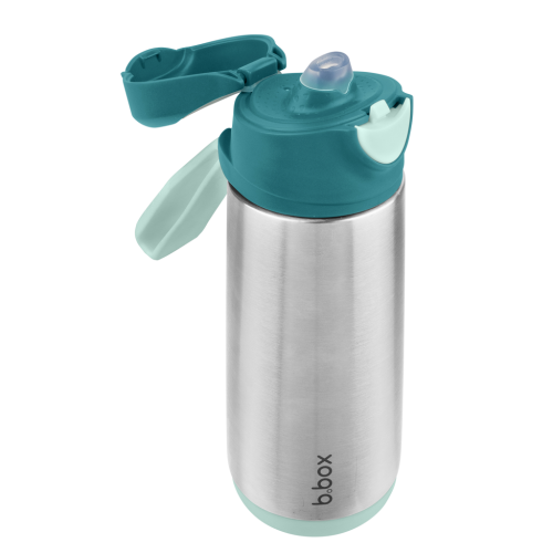 B.BOX BOTELLA TÉRMICA CON BOQUILLA Y ASA 500 ML - EMERALD FOREST