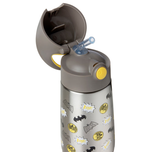 B.BOX BOTELLA TÉRMICA CON PAJITA 500ML - BATMAN