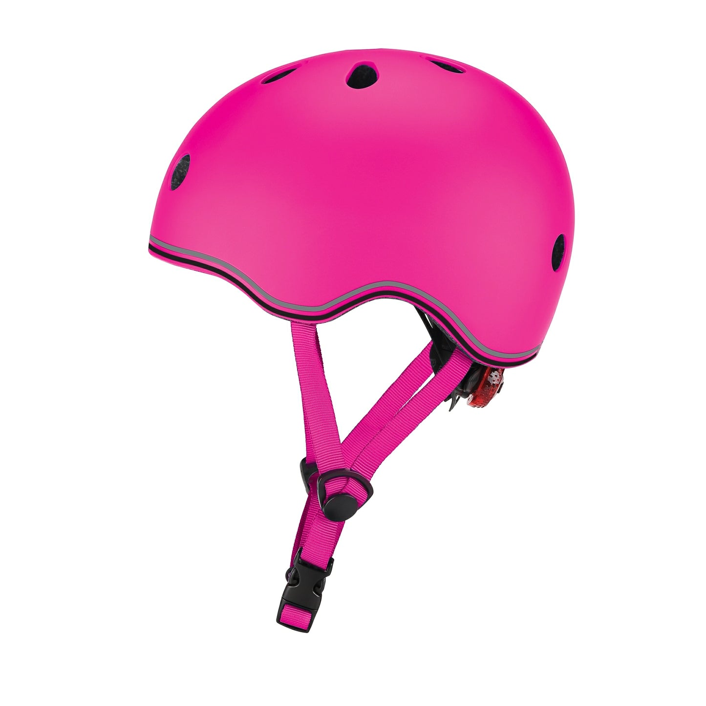 GLOBBER CASCO PARA PATINETE GO UP ROSA FUCSIA PARA NIÑOS PEQUEÑOS (XXS - XS; 45-51 CM)