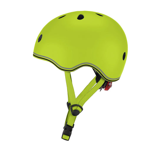 GLOBBER CASCO PARA PATINETE GO UP VERDE LIMA PARA NIÑOS PEQUEÑOS (XXS - XS; 45-51 CM)