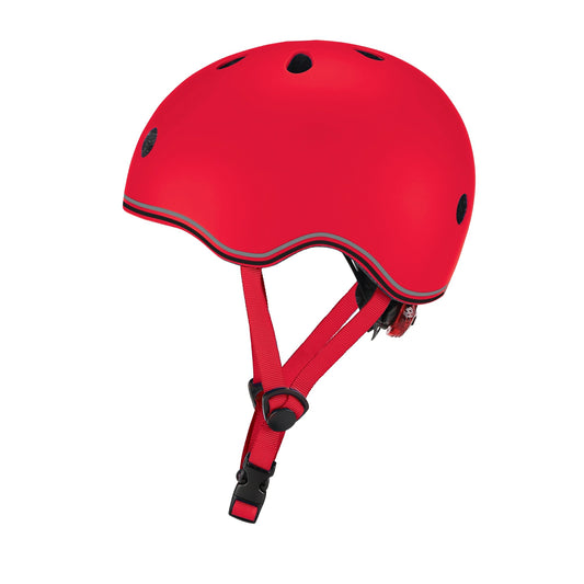 GLOBBER CASCO PARA PATINETE GO UP ROJO PARA NIÑOS PEQUEÑOS (XXS - XS; 45-51 CM)