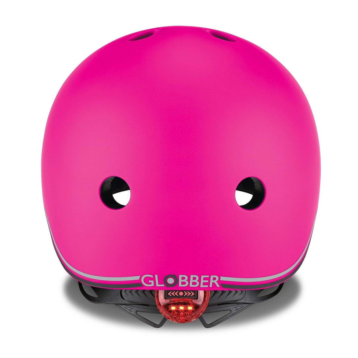 GLOBBER CASCO PARA PATINETE GO UP ROSA FUCSIA PARA NIÑOS PEQUEÑOS (XXS - XS; 45-51 CM)