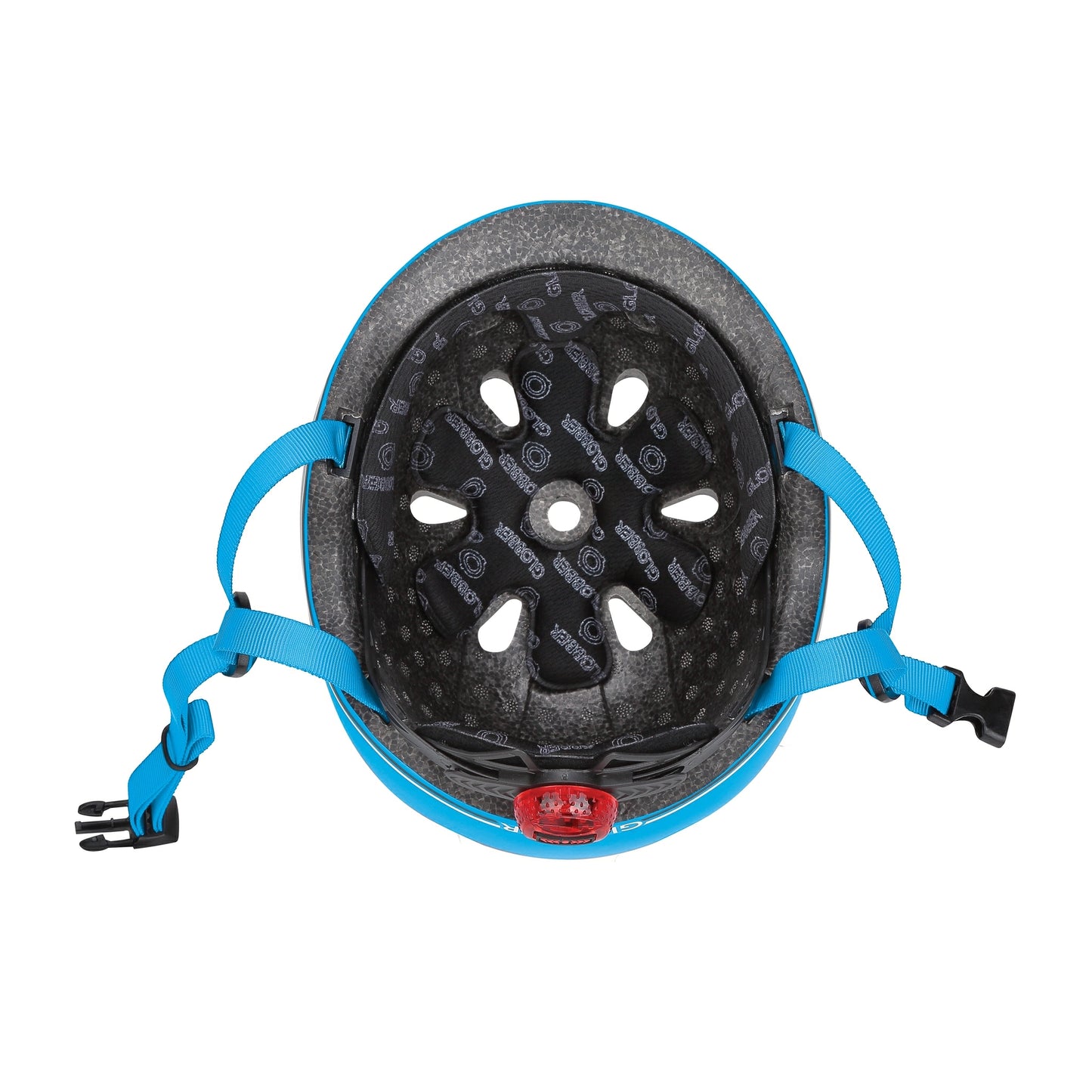 GLOBBER CASCO PARA PATINETE GO UP AZUL CIELO PARA NIÑOS PEQUEÑOS (XXS - XS; 45-51 CM)