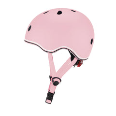 GLOBBER CASCO PARA PATINETE GO UP ROSA PASTEL PARA NIÑOS PEQUEÑOS (XXS - XS; 45-51 CM)