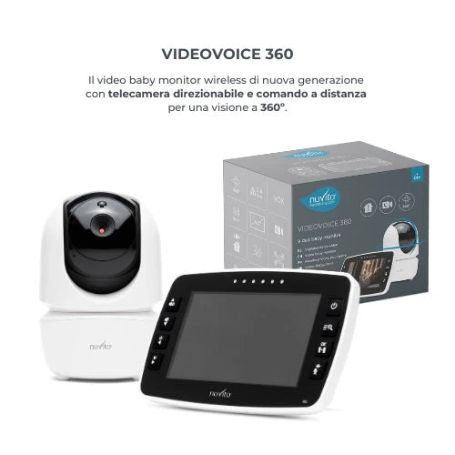 NUVITA MONITOR DE VÍDEO PARA BEBES 3045 Vigilabebés