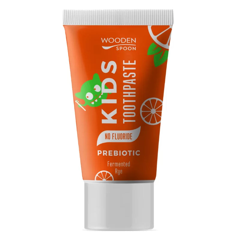 WOODEN SPOON DENTÍFRICO NIÑOS CON PROBIÓTICO SIN FLÚOR 50ML