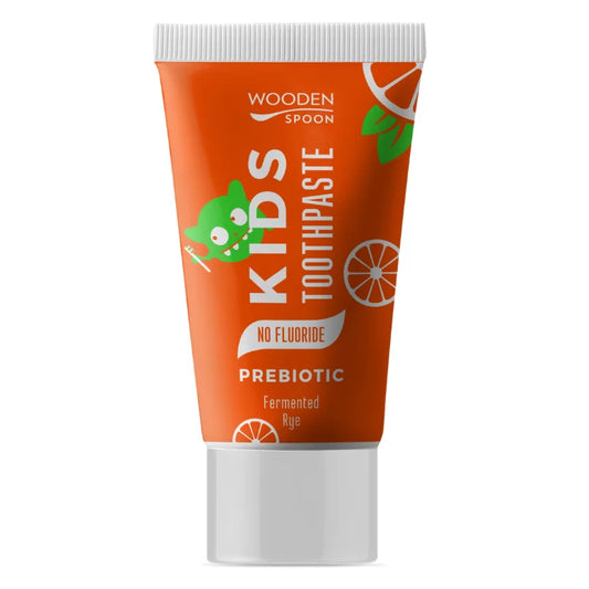 WOODEN SPOON DENTÍFRICO NIÑOS CON PROBIÓTICO SIN FLÚOR 50ML