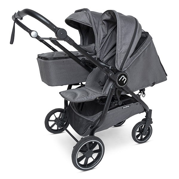 BABY MONSTERS EASY TWIN 4 HAMACA REVERSIBLE TEXAS CON CAPOTA TEXAS